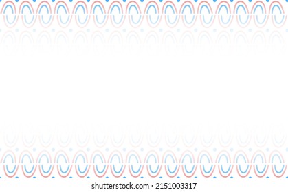 White blank background with copyspace and boho elements. Suitable for cover, backdrop, and wallpaper.
