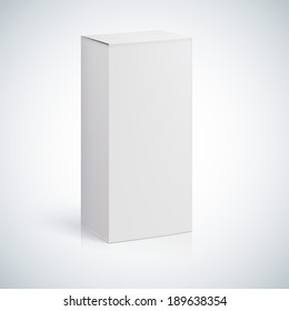 White blank box with empty space for custom text or image.