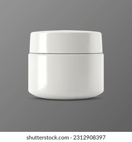 Simulación del contenedor de humedad en blanco