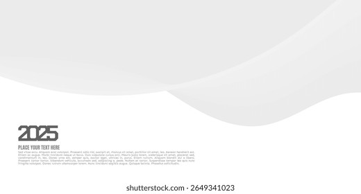 White blank paper sheet with a curled corner, vector illustration. White paper with curled corner in a clean vector illustration design