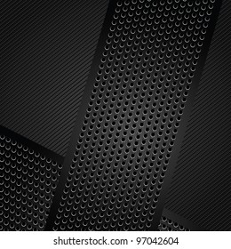 White blank shape on corduroy background. Vector 10eps