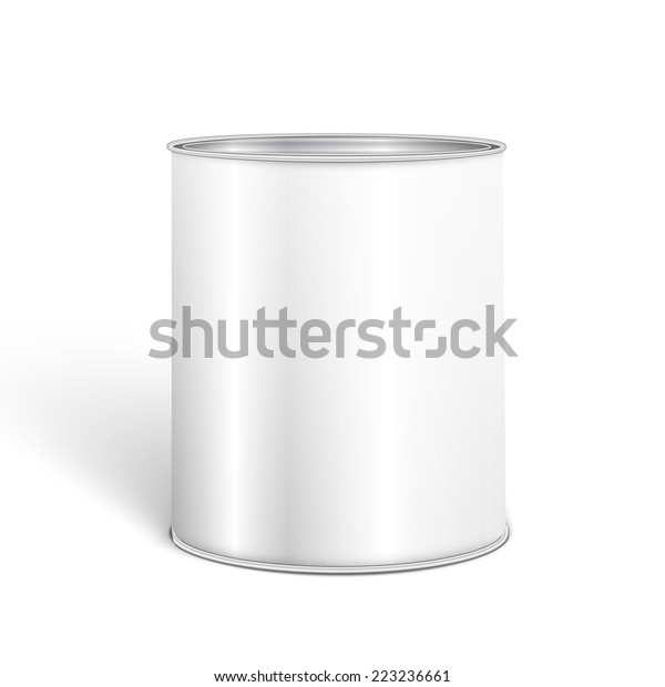 blank tin can