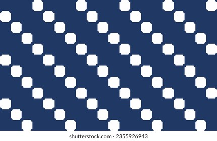 Bloque blanco, fondo a cuadros azules patrones de repetición sin fisuras, diseño de patrones de imagen para impresión de tela o papel tapiz de fondo o impresión de envoltura de papel