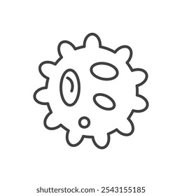 Conjunto de iconos de glóbulos blancos. Ilustración vectorial.