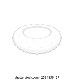 White blood cell leukocyte vector illustration. White blood cell icon vector illustration.