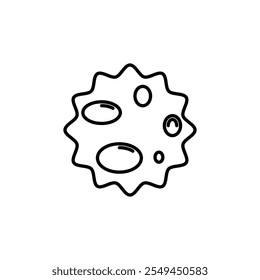 El ícono de Vector de glóbulos blancos delineó el estilo.