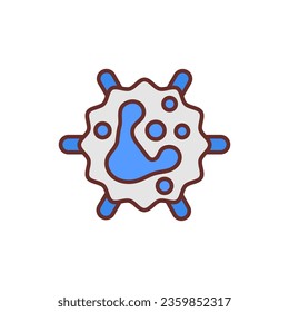 Icono de Glóbulos blancos en vector. Ilustración