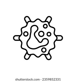 White Blood Cells icon in vector. Illustration