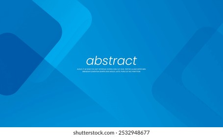 Diseño de Anuncio de fondo Abstractas azul blanco para presentaciones y diapositivas