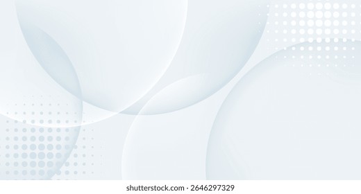 fundo abstrato azul branco com círculos e pontos. Adequado para web design, apresentações, projetos de arte digital e materiais de marketing.