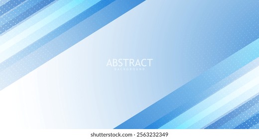 White and blue abstract background. Modern circle lines pattern. Minimal geometric abstract white background with circle shape and line. Minimal geometric design. Vector illustration
