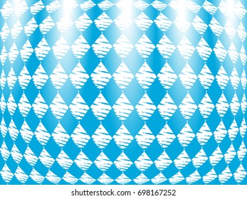 White blue abstract background for Oktoberfest festival. Vector illustration.