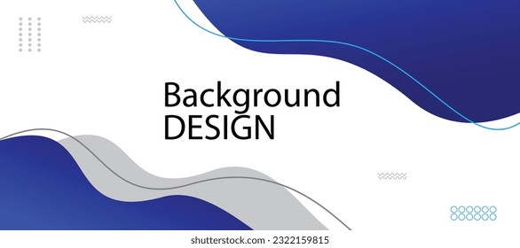 fondo abstracto blanco y azul con una onda atractiva utilización del color para el negocio de la presentación de la pretensión
