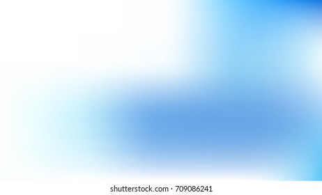 White and Blue Abstract Gradient blurred vector background