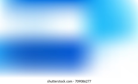 White and Blue Abstract Gradient blurred vector background