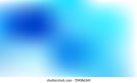 White and Blue Abstract Gradient blurred vector background