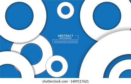 White and Blue background abstract texture. paper art design or paper cut style. can be used for cover design. banner. poster. flyer. website backgrounds or advertising