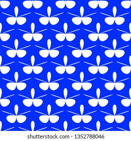 White and Blue background. Great background. Can be used for wallpaper, fabric, web page background, surface textures. Abstract background. Fashion graphics. Vector images.
