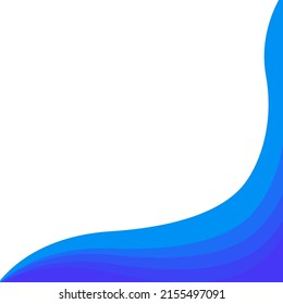 white and blue baground curve