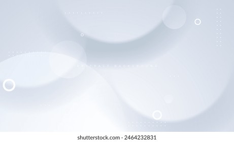 white and blue blurred background with circle. suitable for banner, digital presentation, poster, wallpaper, websites.