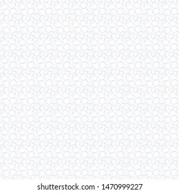 White, blue and brown abstract background in minimalist style made from colorful circles.