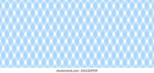 White and blue diagonal plaid background	