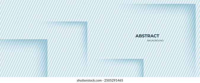 white blue diagonal striped pattern background with square shaped combination