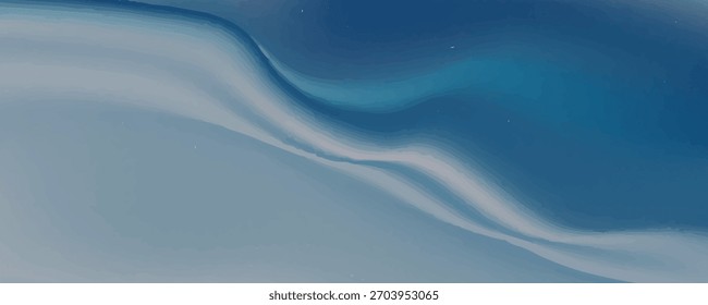Blanco azul elegante fondo de luz abstracto de seda satén ondas de textura granulada Anuncio encabezado diseño de póster elegante Vector Eps10

