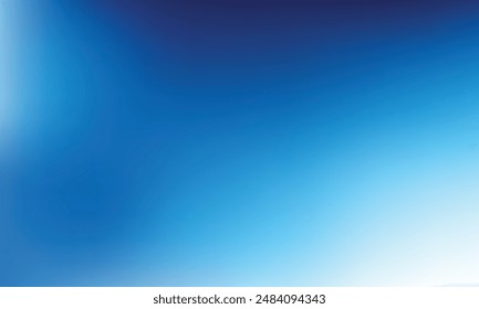 White and blue gradient, clear sky, background, banner, template for designing banners, web pages, etc.