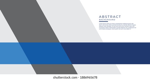 Diseño de presentación de vectores de fondo de triángulo de la caja plateada de degradado azul blanco. Diseño de ilustración vectorial para presentación, banner, portada, web, tarjeta, cartel y fondo de pantalla