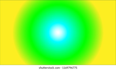 White, blue, green and yellow pastel Easter vector background with copy space. Random mesh gradient used. 