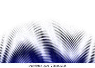 White and blue, grunge halftone texture, pop art design, abstract background. Vector illustration