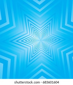white and blue Halftone Abstract Background Pattern star shape