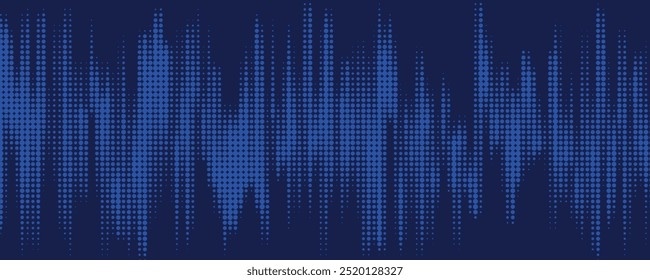 White and blue halftone dot gradient texture background. Pop dot comic sport style vector illustration
