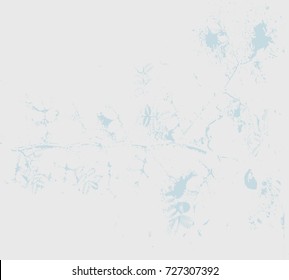 White and blue leaves on white background vector design for background.