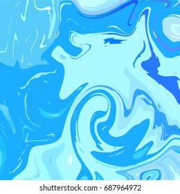 Abstract Marbled Ink Background Hand Drawn Stock Vector Royalty Free Shutterstock