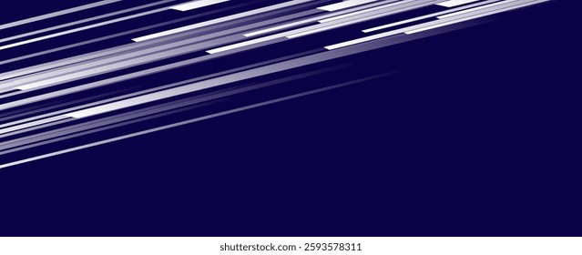 white and blue mix dynamic abstract vector background with diagonal lines. Trendy classic color. 3d cover business presentation banner for sale night party event. Fast moving soft spot shadow