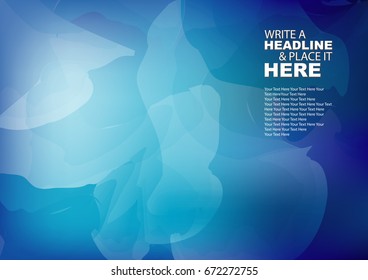 White Blue mix texture background can be used for poster, banner, layout, annual report, web design, Invitation, Leaflet, Cover page design.