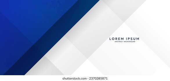 White and blue modern abstract geometric shapes. 
 Vector illustration