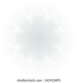 White and blue ornament background