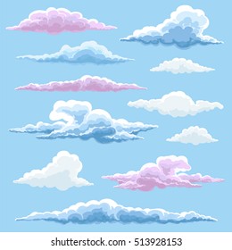 ピンク 雲 のイラスト素材 画像 ベクター画像 Shutterstock
