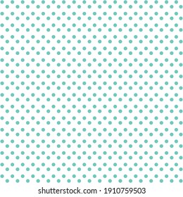 White and blue Polka Dot seamless pattern. Vector background.