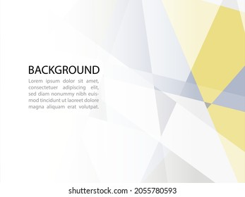 White and blue polygon or low poly vector technology business concept background with abstract geometric or isometric elements. Design in the style of an EPS10 image.