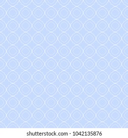 white and blue quatrefoil pattern, seamless texture background