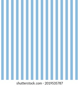 White and Blue Striped Background. Seamless background. Vertical stripe pattern vector. White and Blue background.