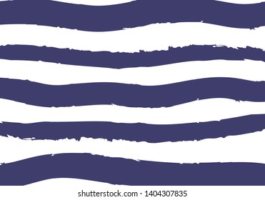 White and blue stripes made with vector brush strokes.
