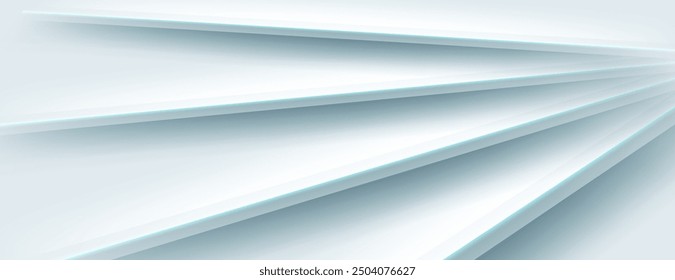 weißblaue Streifen Muster abstrakten Hintergrund. futuristischer Banner