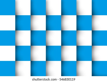 white blue tile seam