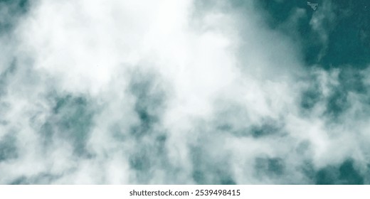 White blue watercolor background texture. Blue sky with clouds. Abstract watercolor background.