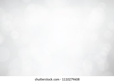 white blur abstract background. bokeh christmas blurred beautiful shiny Christmas lights